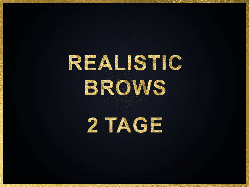 Realistic Brows